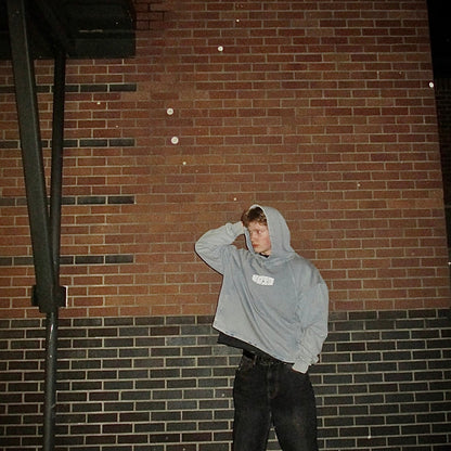 Distressed Boxy Hoodie